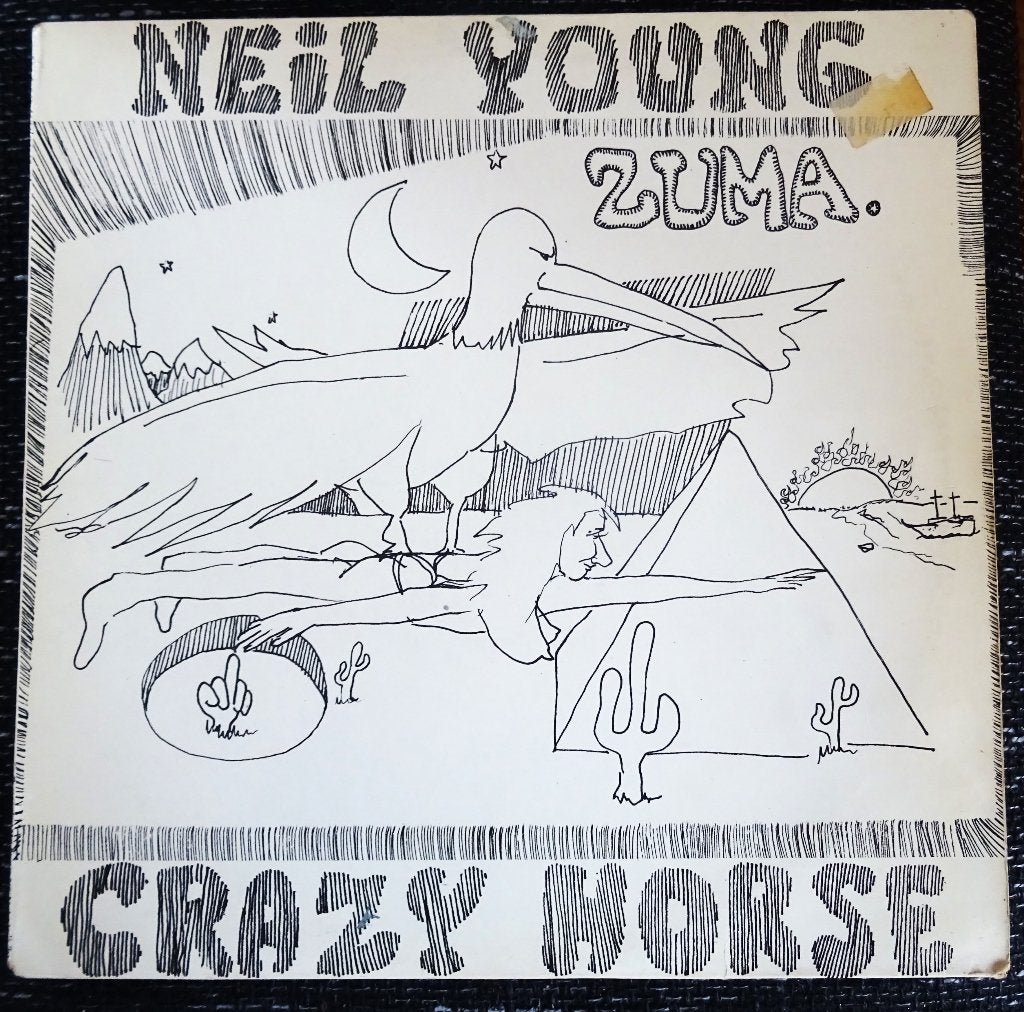 NEIL YOUNG  and CRAZY HORSE:  Z U M A    1975, Inclusief binnenhoes, Ophalen of Verzenden, Gebruikt, 12 inch