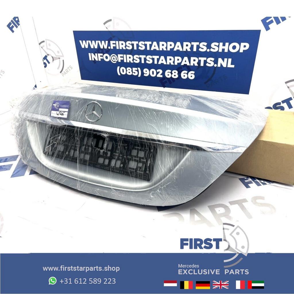 W205 C KLASSE ACHTERKLEP COMPLETE KOFFERKLEP KOFFERBAK origi, Gebruikt, Ophalen of Verzenden, Achter, -