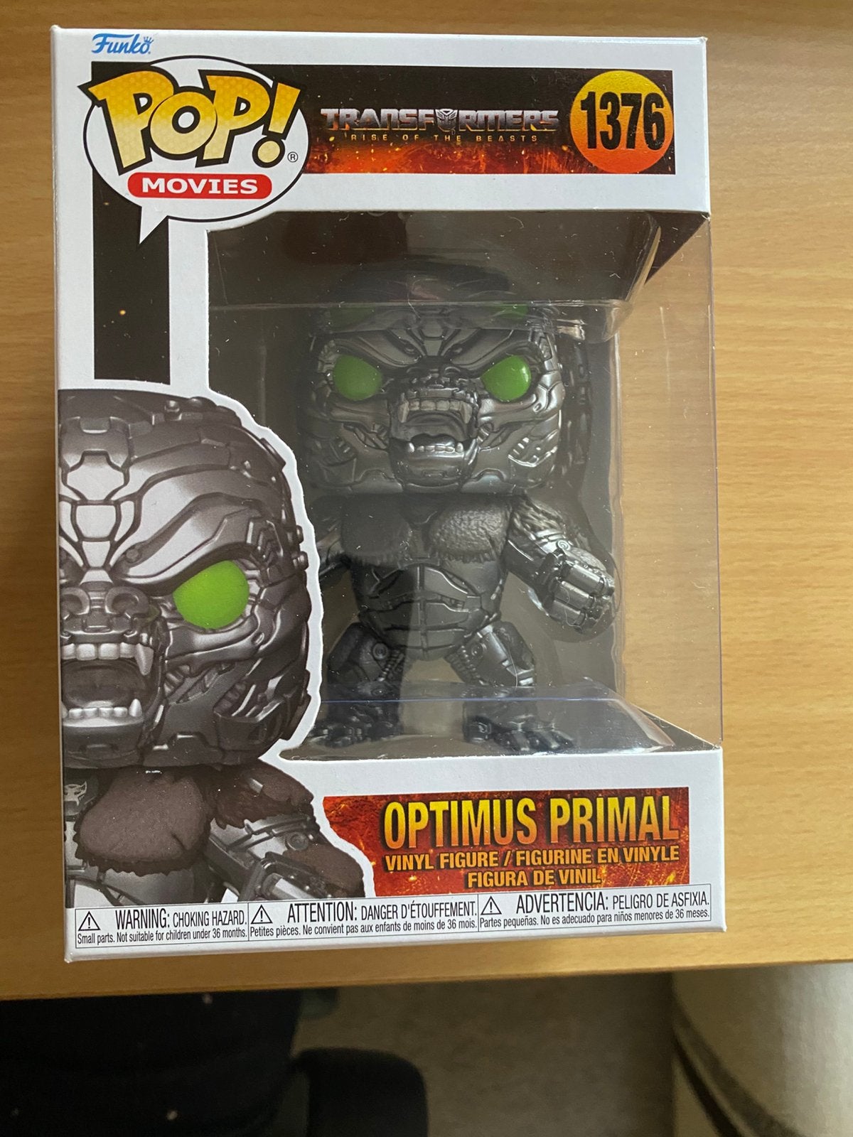 Funko Pop! 1376 Transformers: Optimus Primal, Ophalen of Verzenden, Nieuw