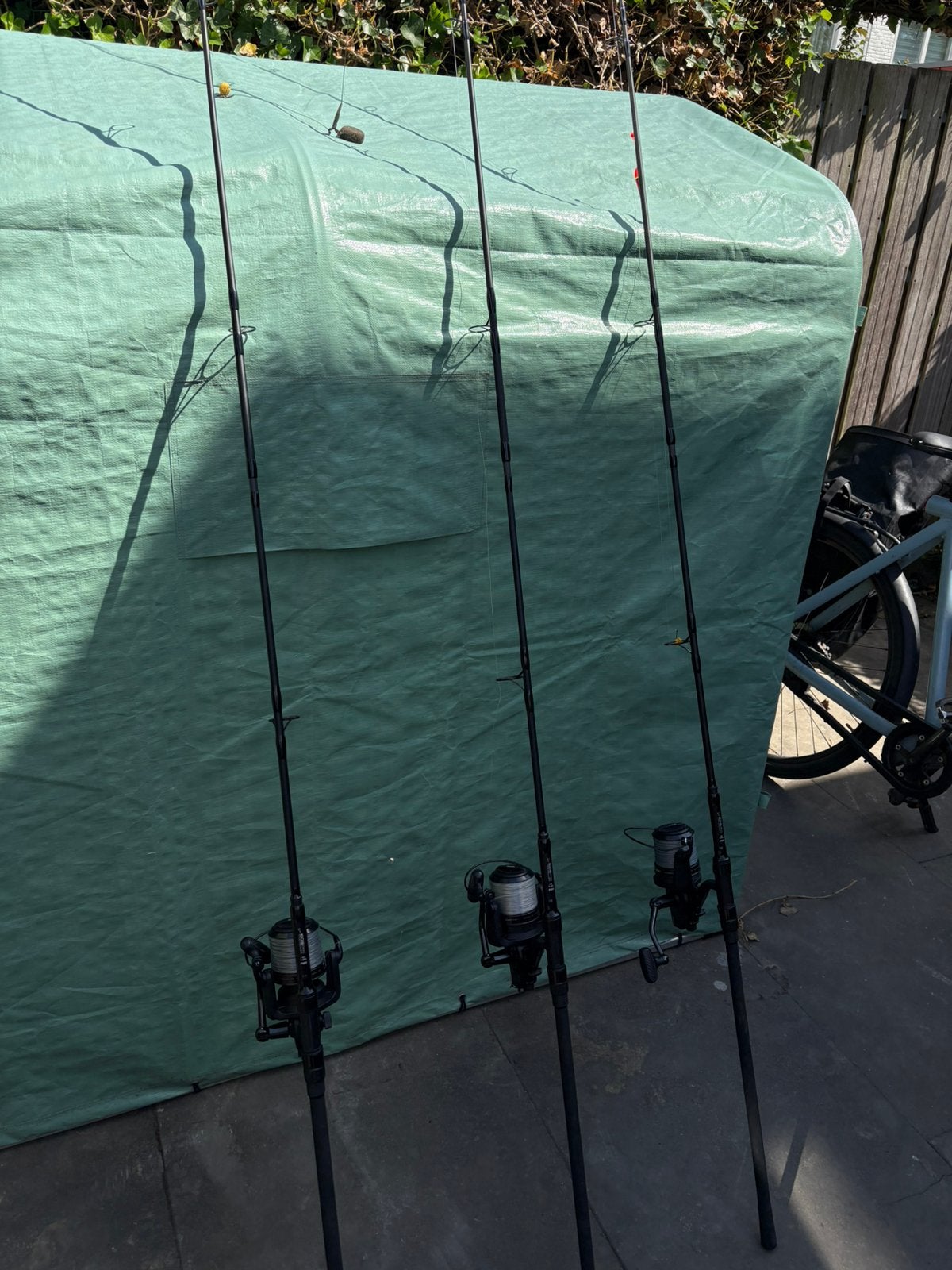 fox eos traveller 8-10 ft molens ruilen voor shimano aerlex, Watersport en Boten, Hengelsport | Karpervissen, Ophalen, Gebruikt