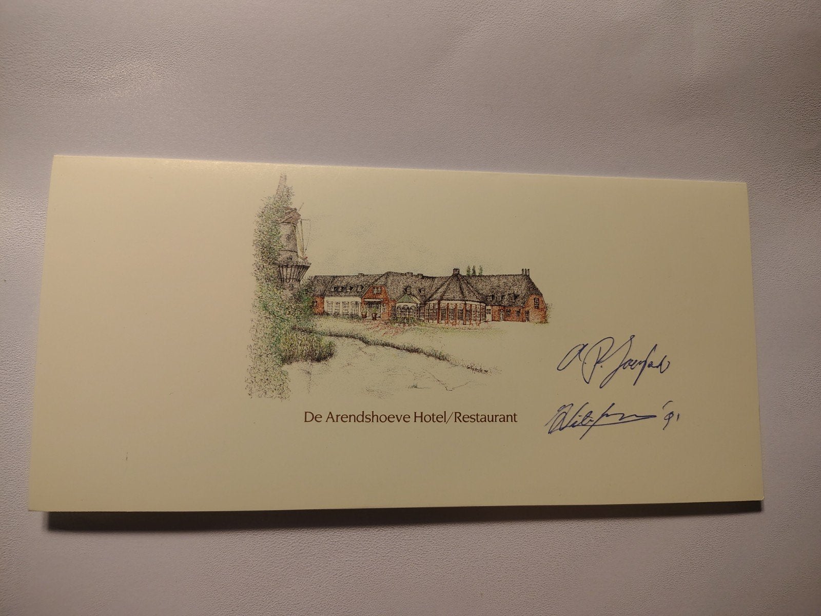 Ardjoena & Wibi Soerjadi Originele Handtekeningen, Ophalen of Verzenden