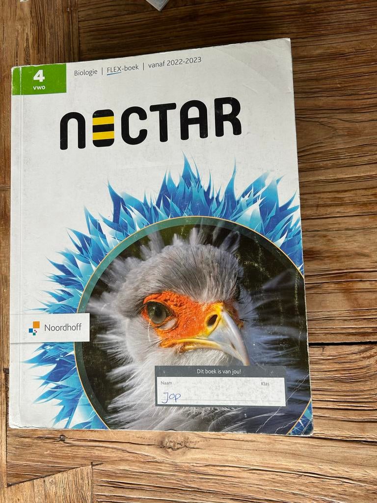 Nectar Biologie FLEX-boeken 4, 5 en 6 VWO, Boeken, Ophalen of Verzenden, Gelezen, VWO, Biologie
