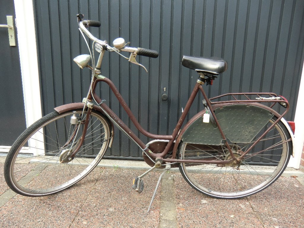 SPARTA "Vaandel" framemaat 57 cm, slot en 3 versnellingen, Ophalen, Sparta, Gebruikt, Versnellingen