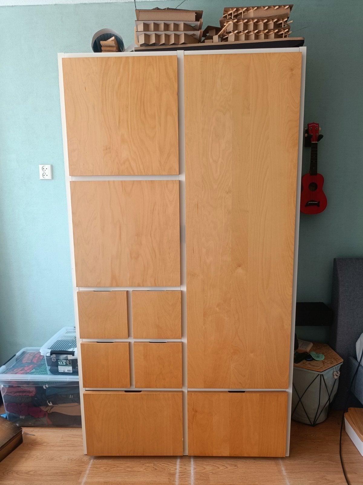 Ikea Rakke kledingkast, Ophalen, Gebruikt, 100 tot 150 cm, 150 tot 200 cm