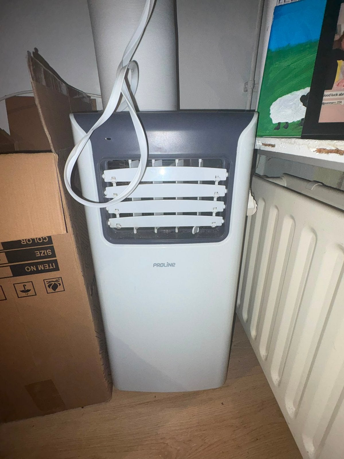 Airco Proline, Witgoed en Apparatuur, Ophalen, Minder dan 60 m³, 3 snelheden of meer, Zo goed als nieuw
