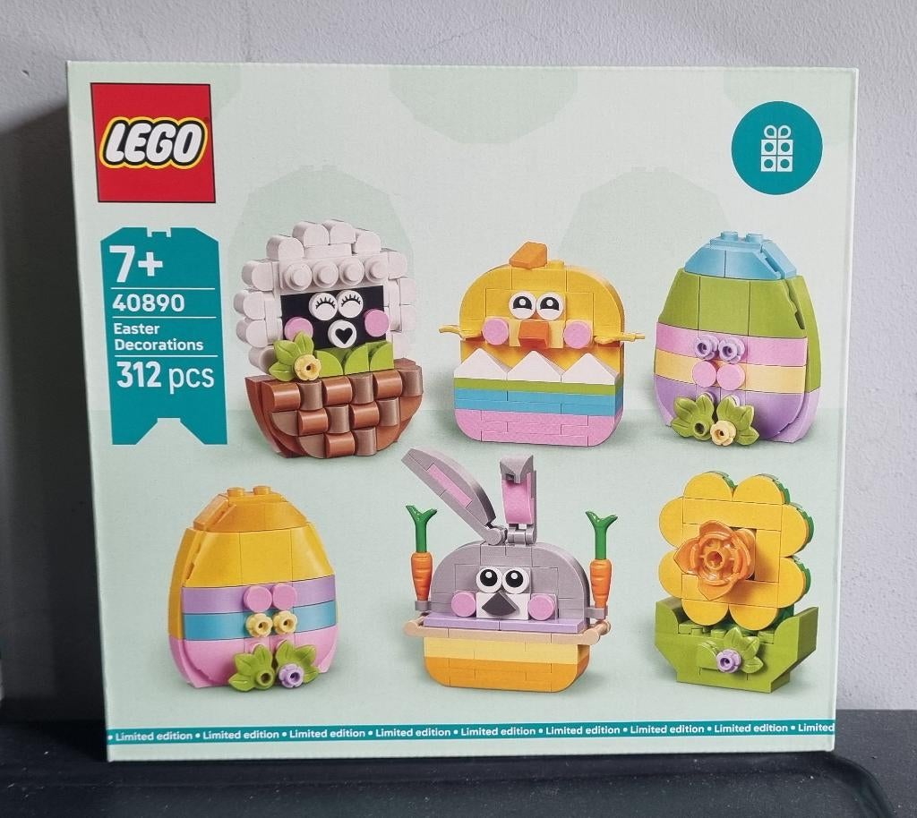 Lego easter decorations 40890 (1x beschikbaar), Ophalen of Verzenden, Nieuw, Complete set, Lego