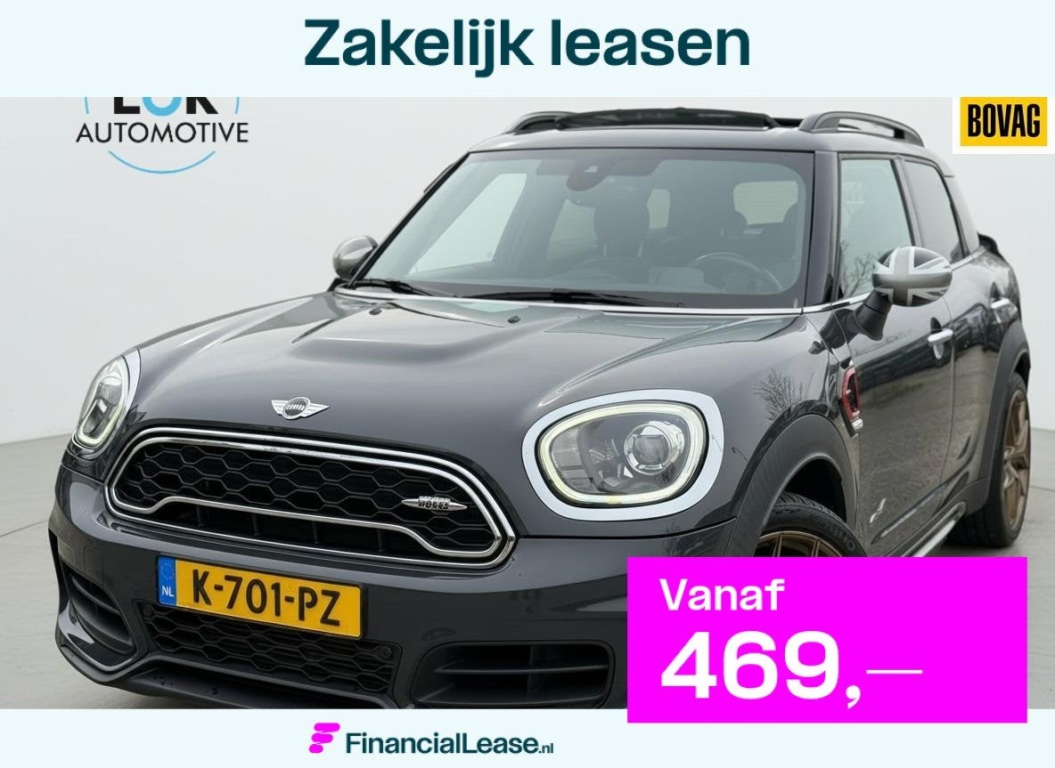 Mini Countryman 2.0 John Cooper Works ALL4 PANO|LEDER|CAMERA, Automaat, 1998 cc, Bedrijf, SUV of Terreinwagen