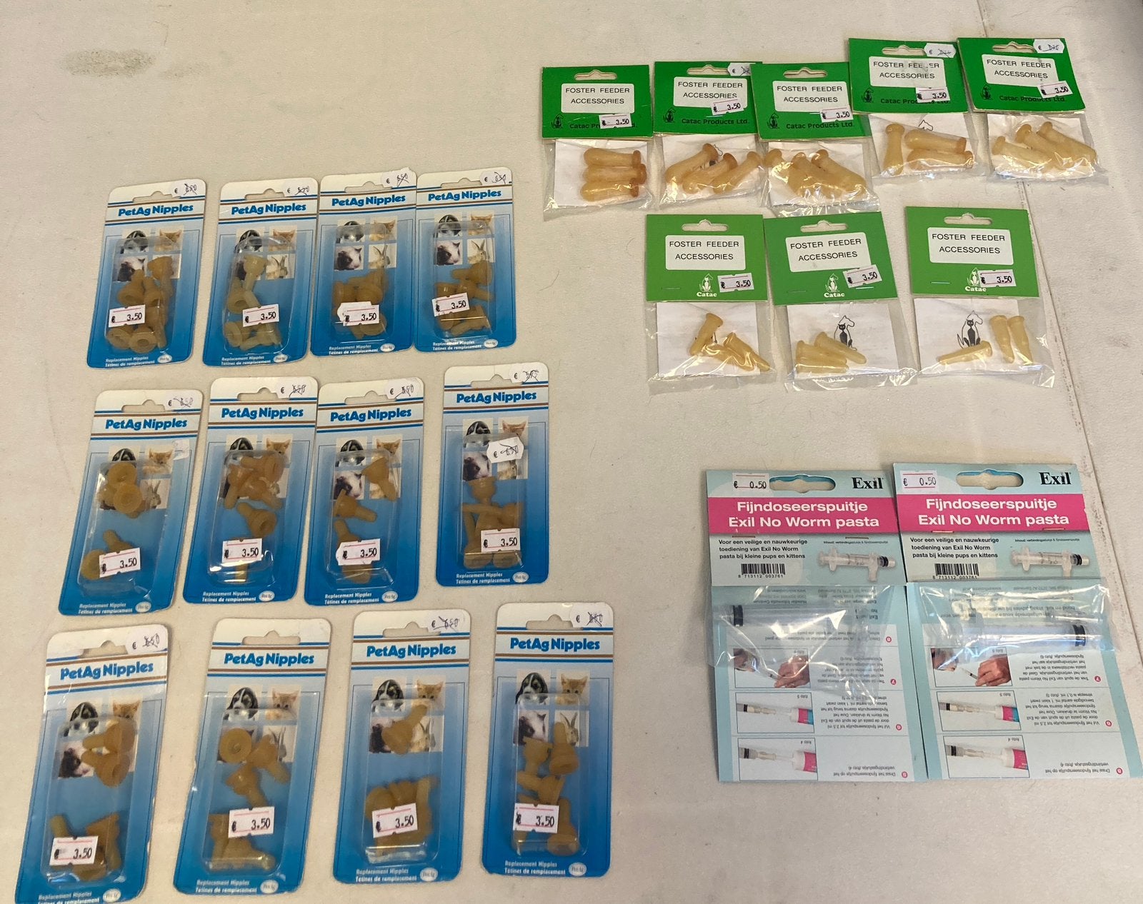 Partij speentjes/nipples, Dieren en Toebehoren, Ophalen of Verzenden, Nieuw