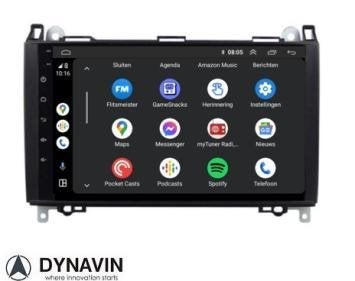 mercedes vito autoradio navigatie carplay android 128gb, Oberonweg 262 3208pg, Nieuw, Ophalen of Verzenden, Dynavin