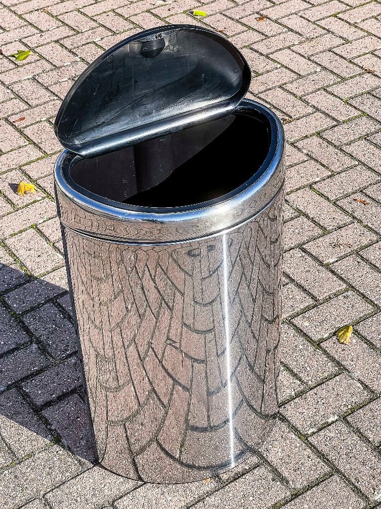 Brabantia afvalbak, Ophalen, 50 – 75, Gebruikt, 40 liter of meer