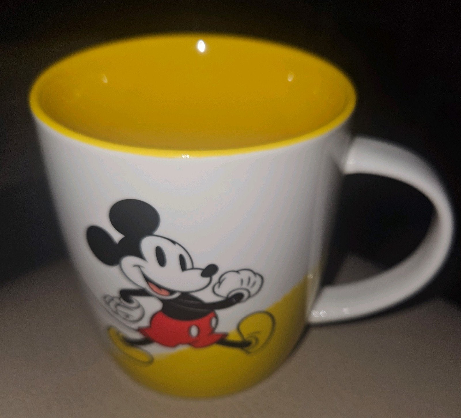 Disney Mickey Mouse Mok, Verzamelen, Disney, Zo goed als nieuw, Servies, Mickey Mouse, Ophalen of Verzenden