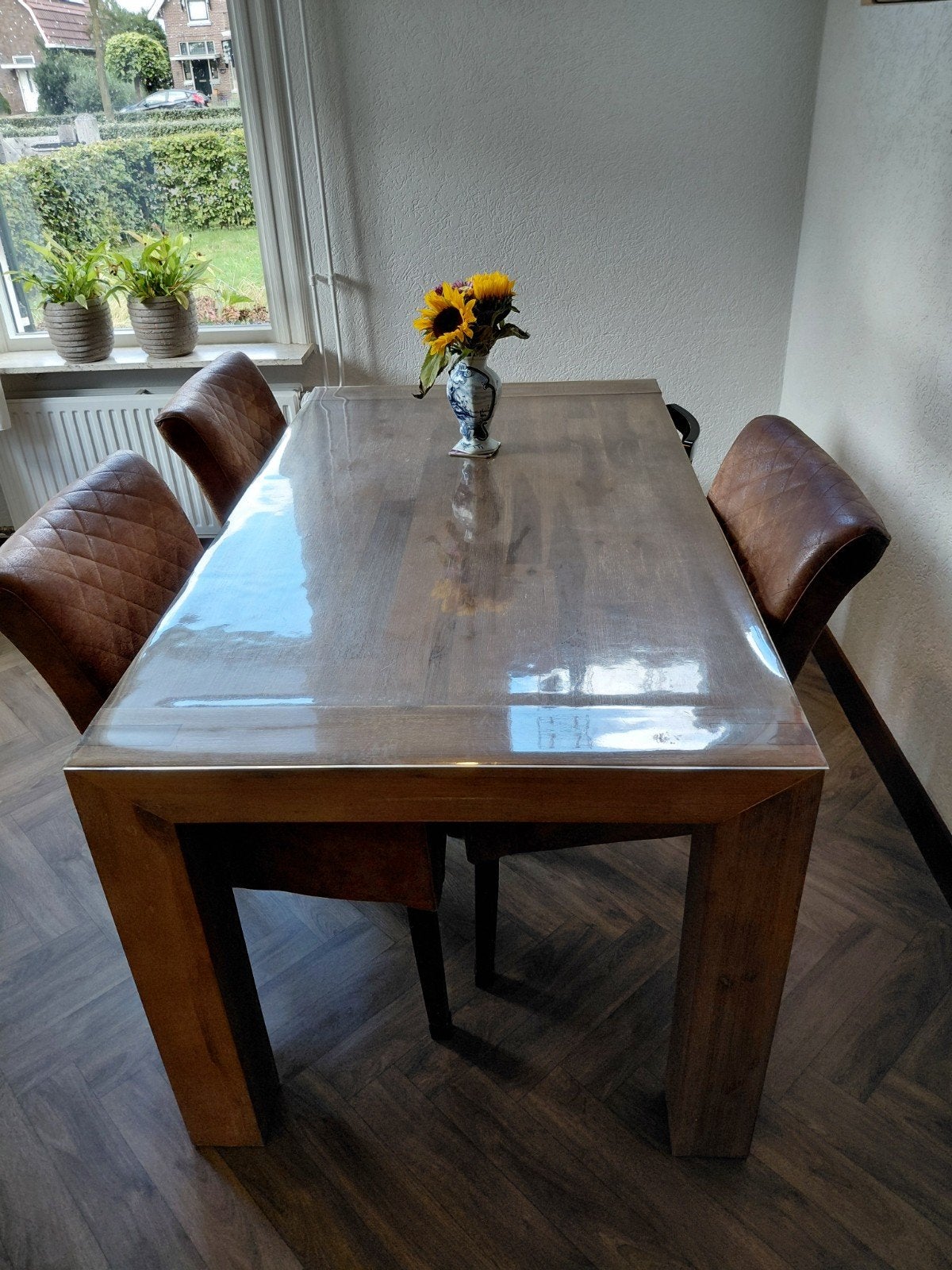 Houten eettafel Salzburg Pronto - 160x90x78cm, Huis en Inrichting, Ophalen, Gebruikt, 50 tot 100 cm, 150 tot 200 cm