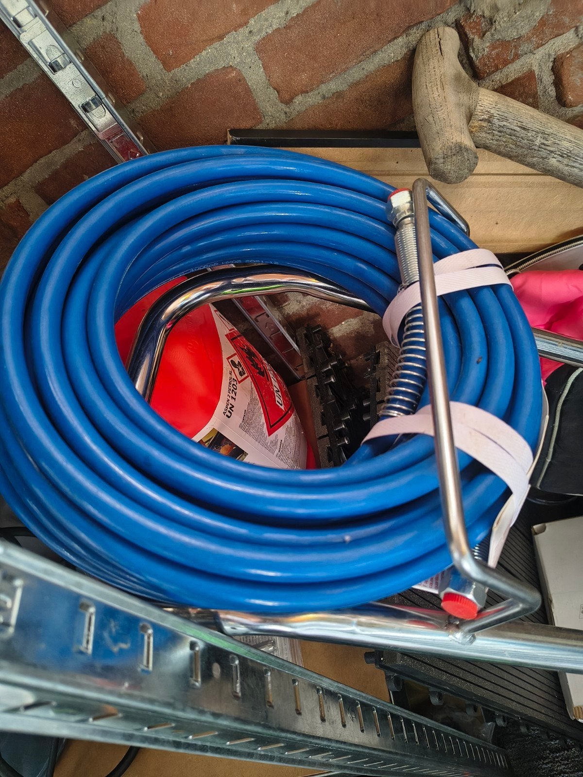 Hbm texspuit machine, Doe-het-zelf en Verbouw, Buizen en Afvoer, Pvc, 6 meter of meer, Overige typen, Nieuw