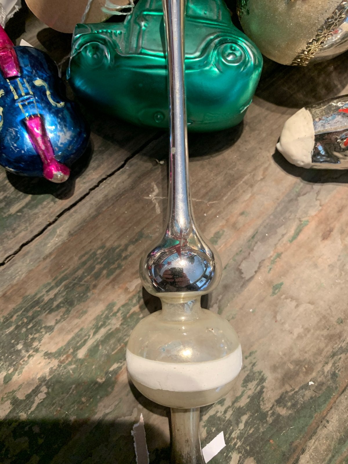 Glazen mini piek voor fethertree, T, Ophalen of Verzenden, Zo goed als nieuw, N