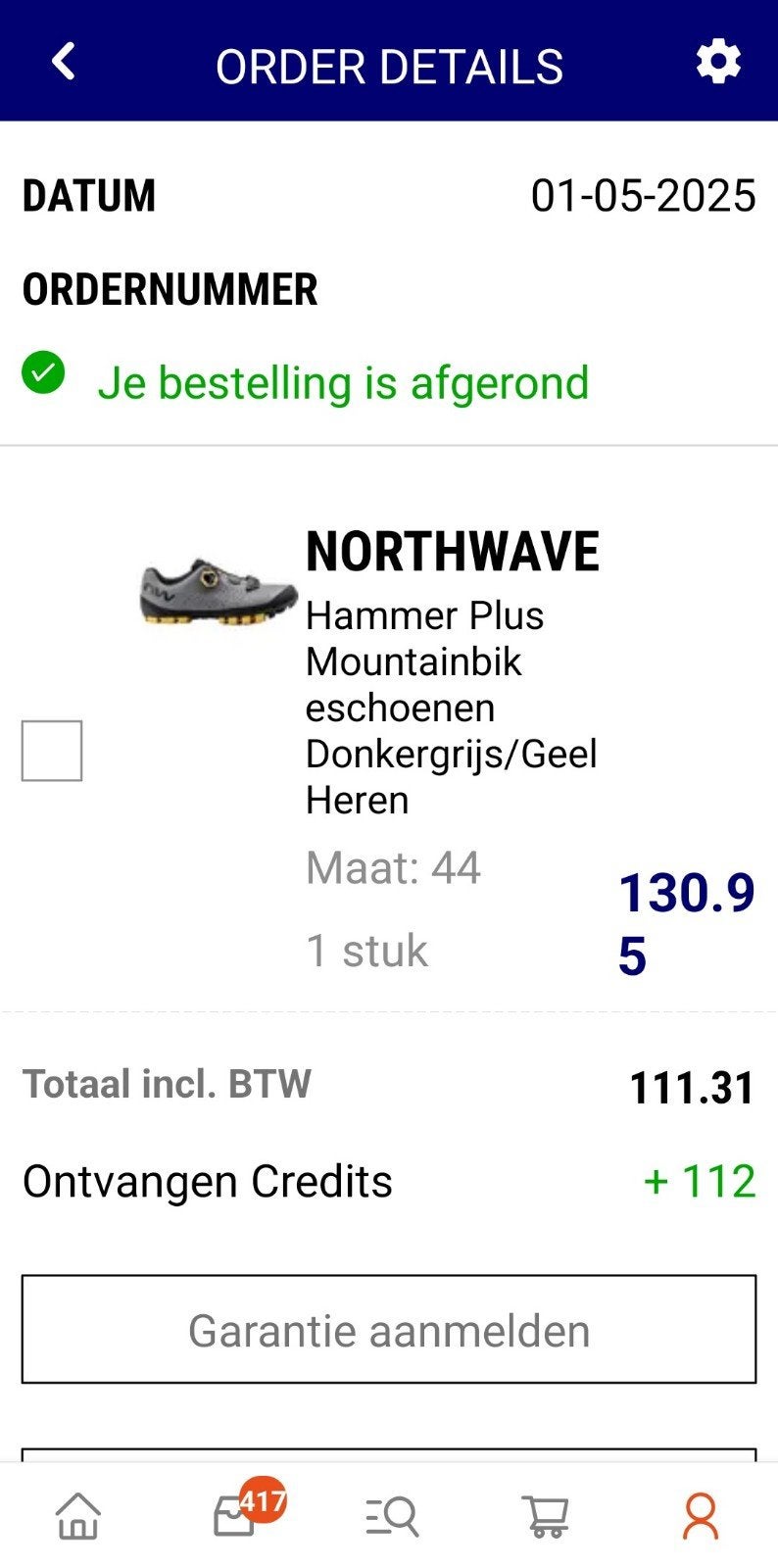 Northwave Hammer Plus mountainbikeschoenen in maat 44., Fietsen en Brommers, Ophalen of Verzenden, Zo goed als nieuw, Overige maten