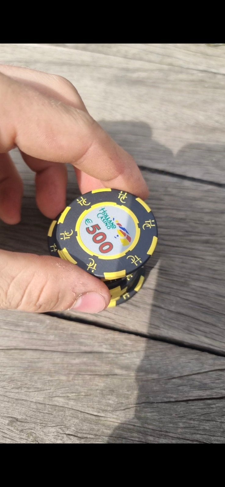 holland casino 500 euro fiches chips, Ophalen of Verzenden, Nieuw, Hollands casino