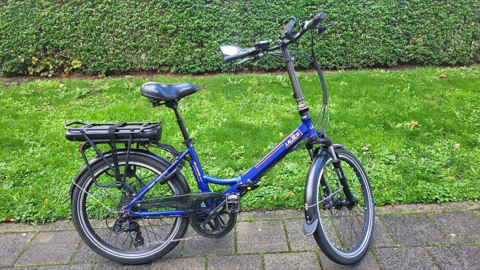 Lacros opvouwbare elektrische fiets - s200xl, Fietsen en Brommers, 20 inch of meer, Gebruikt, Versnellingen, Totaal opvouwbaar