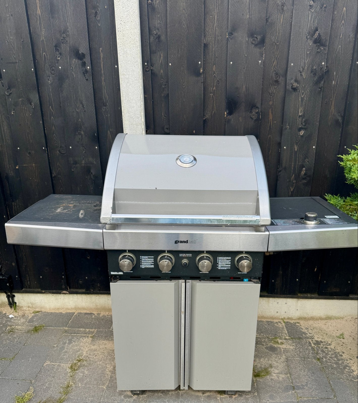 Grandhall Maxim 423 gasbarbecue - Gebruikt, Ophalen, Gebruikt