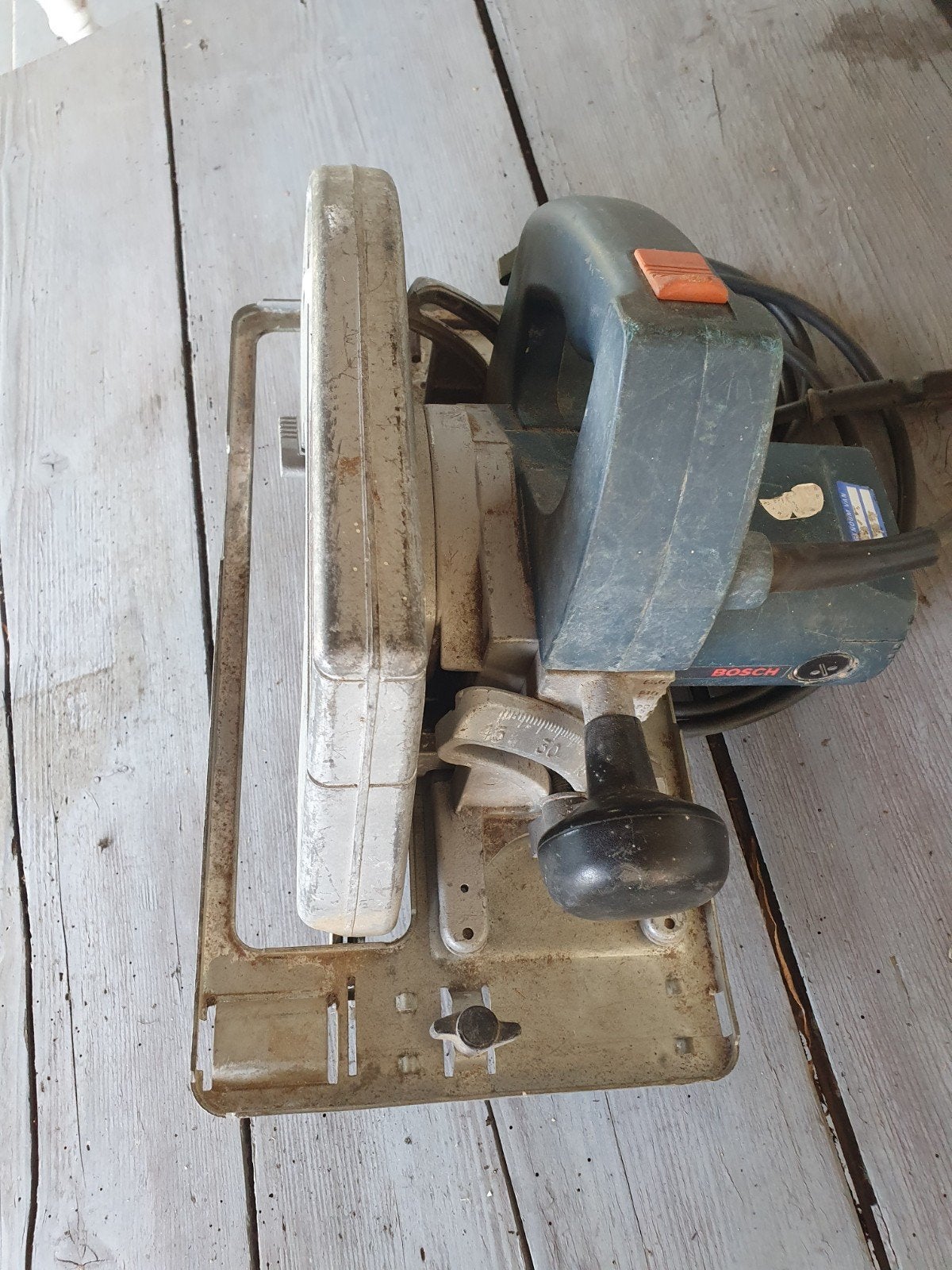 Bosch GKS 85 S Cirkelzaag - Krachtig en Betrouwbaar, Ophalen, Gebruikt, Cirkelzaag, 70 mm of meer