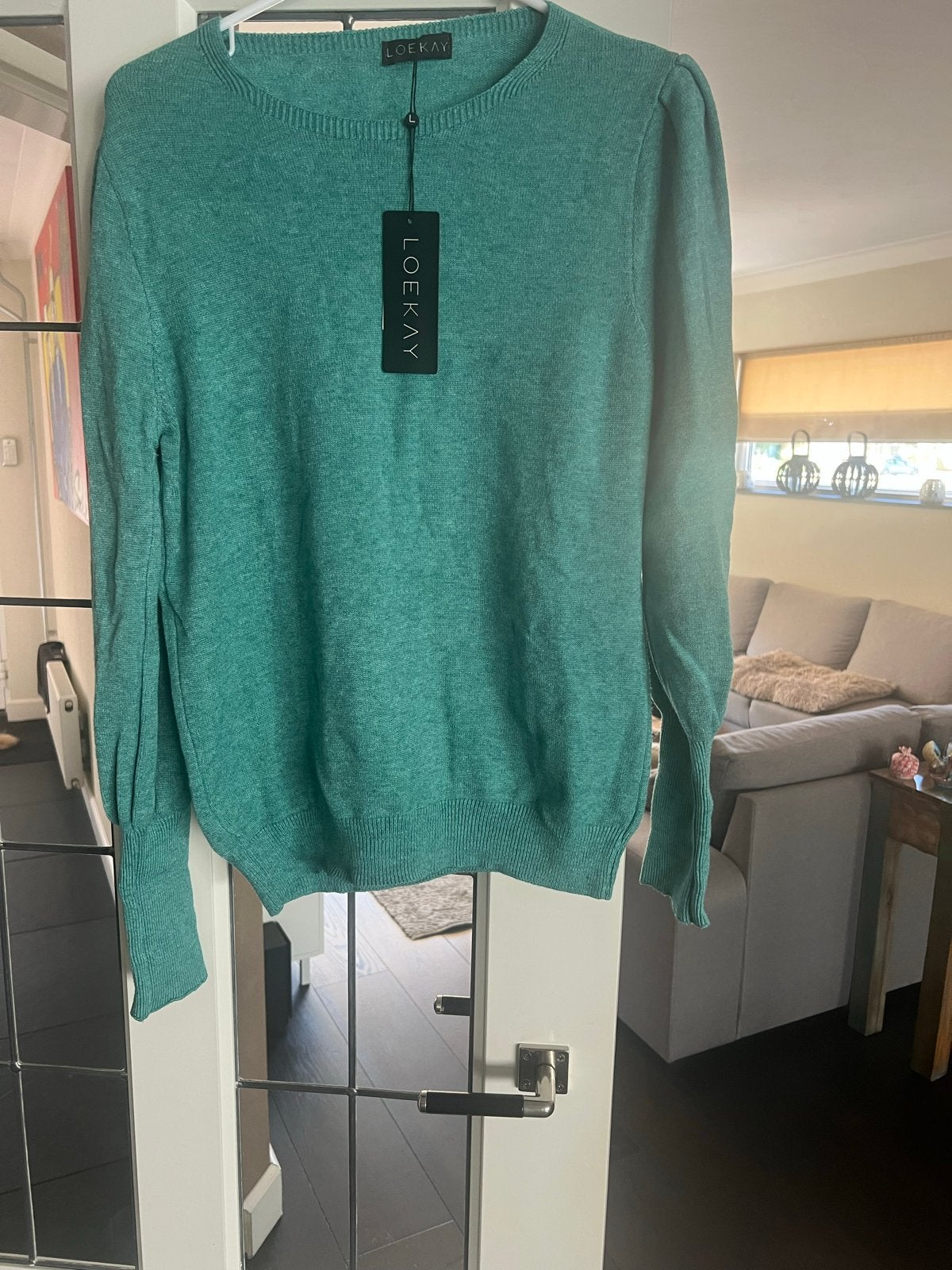 Loekay trui - Nieuw met kaartjes, Kleding | Dames, Ophalen of Verzenden, Nieuw, Maat 38/40 (M), Groen