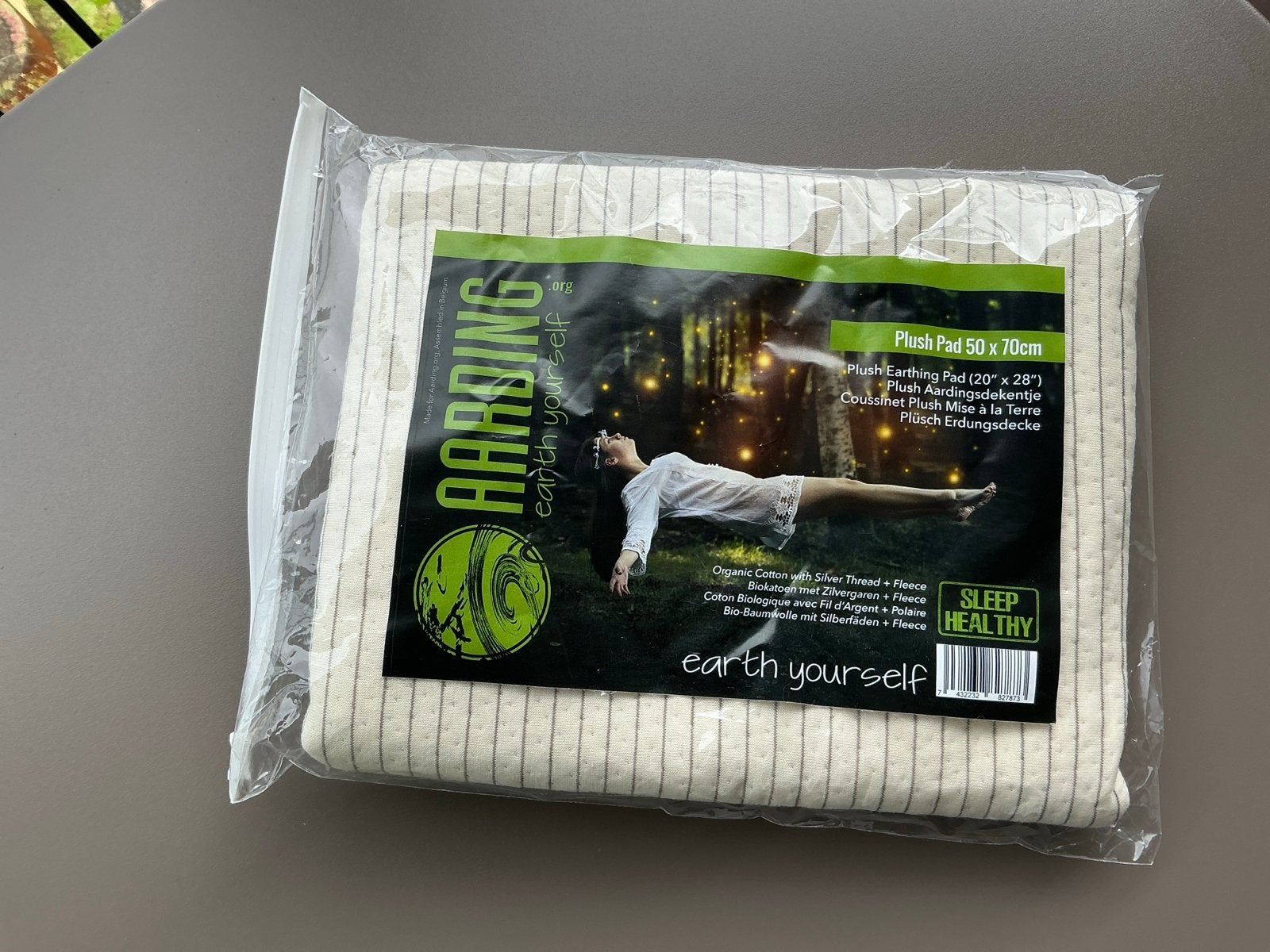 Aarding Plush Pad 50x70cm - Nieuw in verpakking, Eenpersoons, Beige, Overige typen, Nieuw