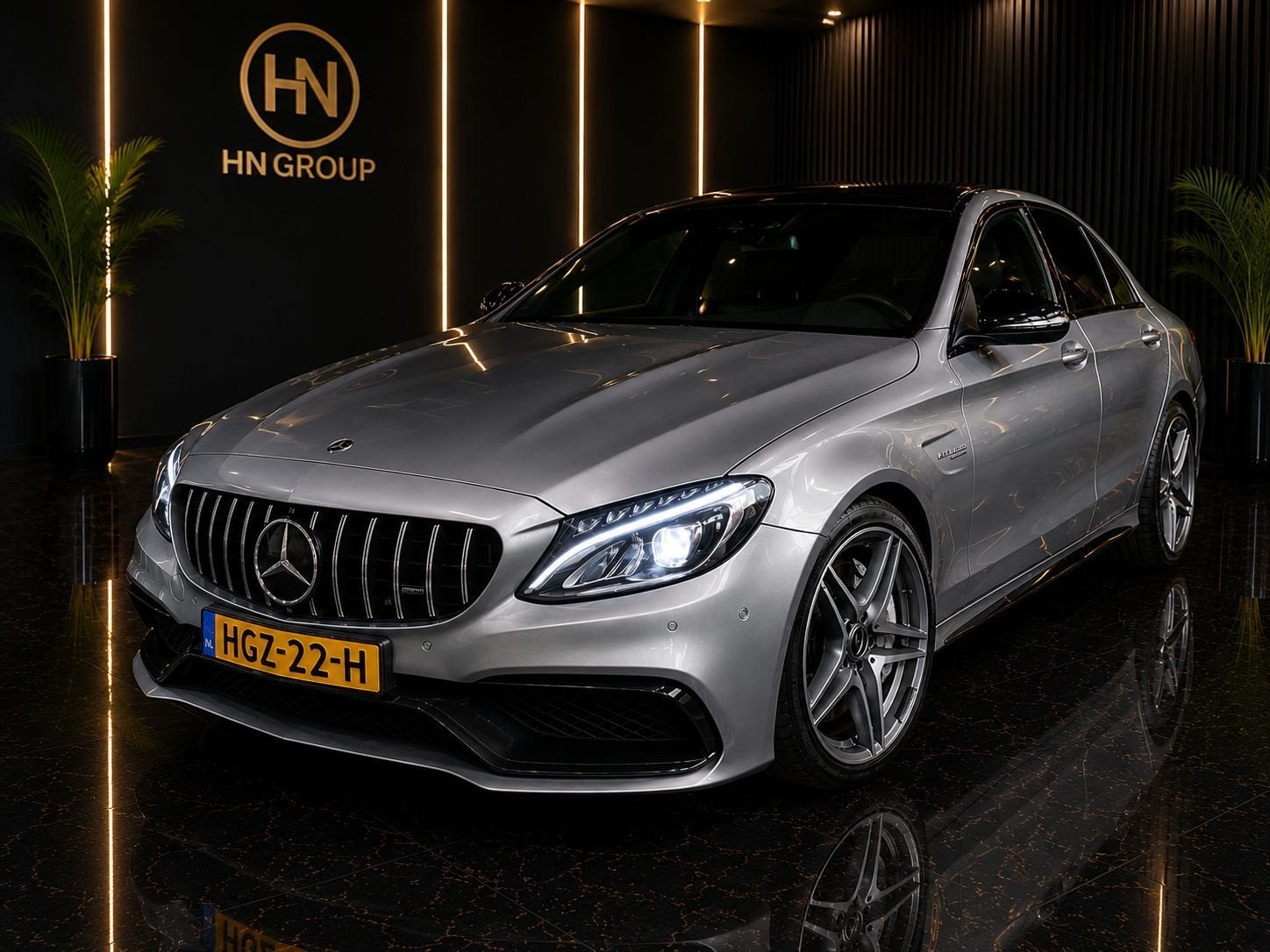 Mercedes-Benz C 63 AMG, Auto's, Automaat, USB, Bedrijf, Sedan