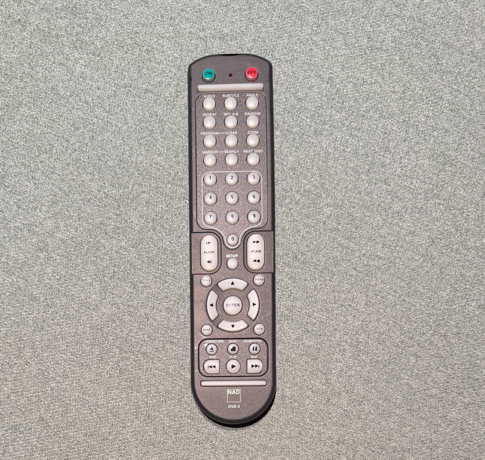 NAD DVD 5 originele afstandsbediening, ongebruikt, Ophalen, Zo goed als nieuw, Universeel, Dvd