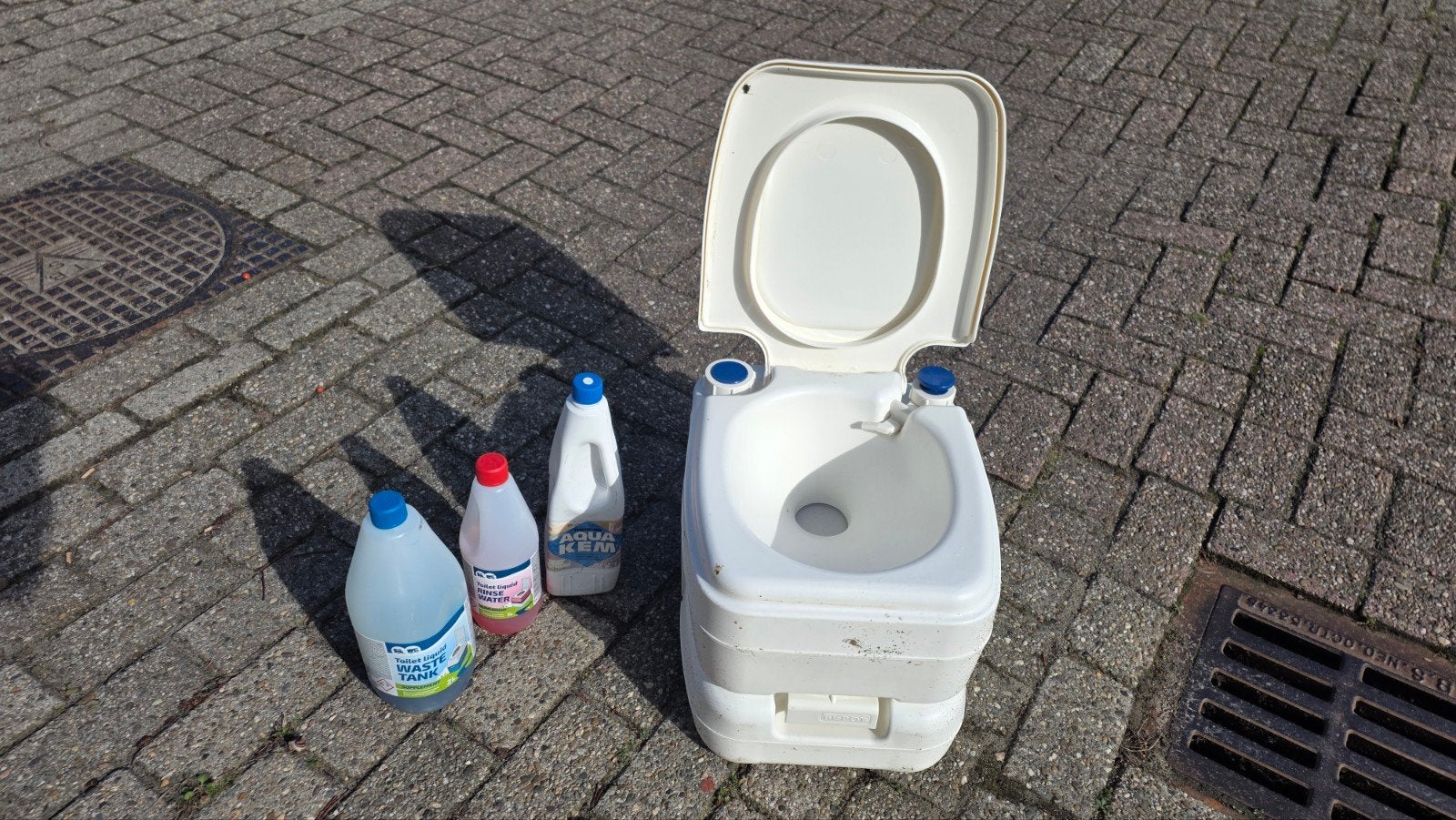 chemisch toilet voor caravan of camper, Caravans en Kamperen, Ophalen