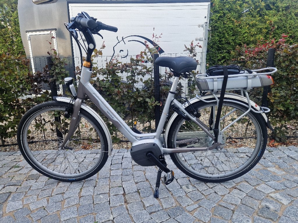 Elektrische fiets - middenmotor - perfecte staat, Zo goed als nieuw, 47 tot 51 cm, 50 km per accu of meer, Ophalen