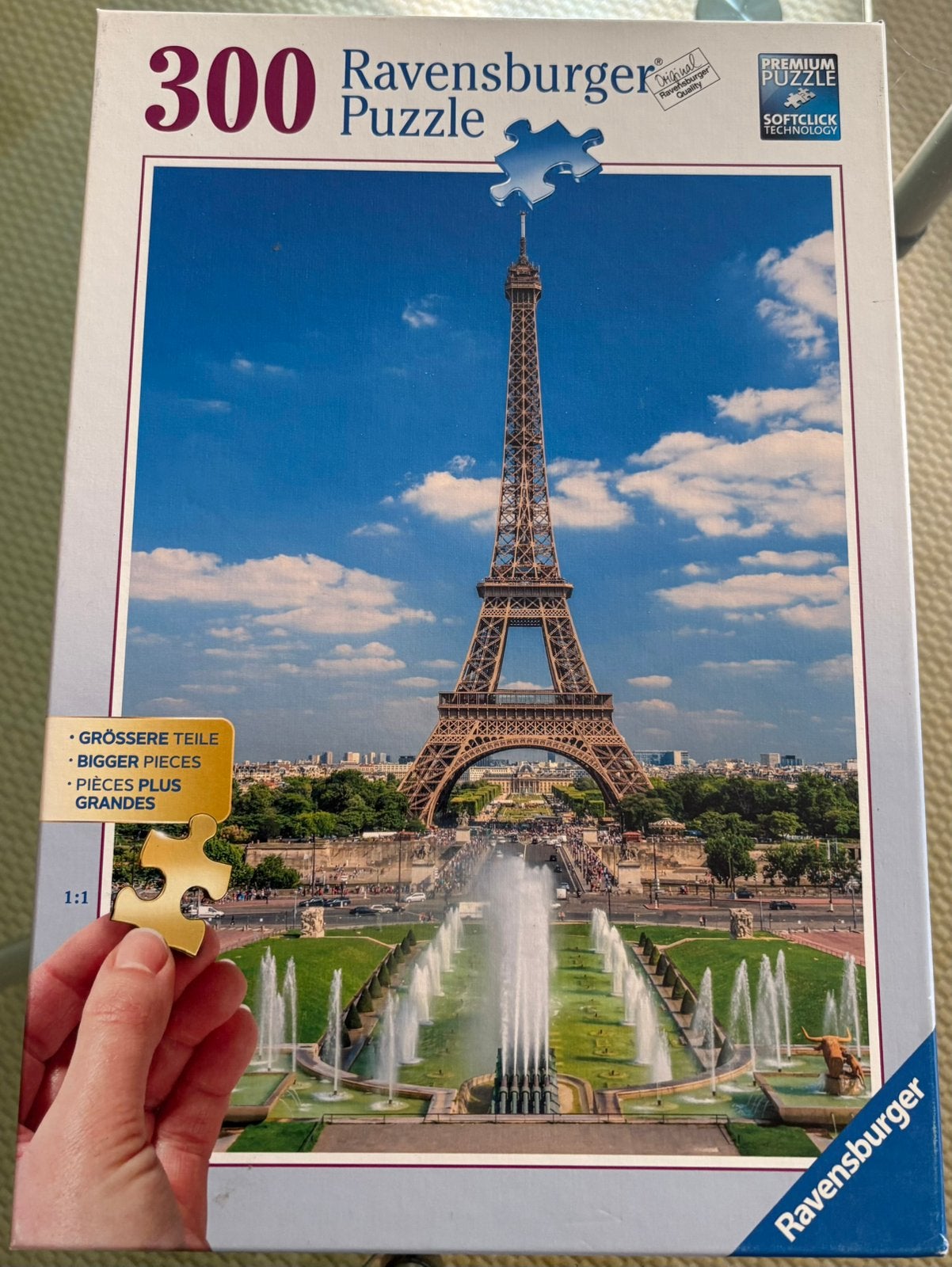Ravensburger puzzel 300 grote stukjes, Ophalen of Verzenden, Minder dan 500 stukjes, Zo goed als nieuw