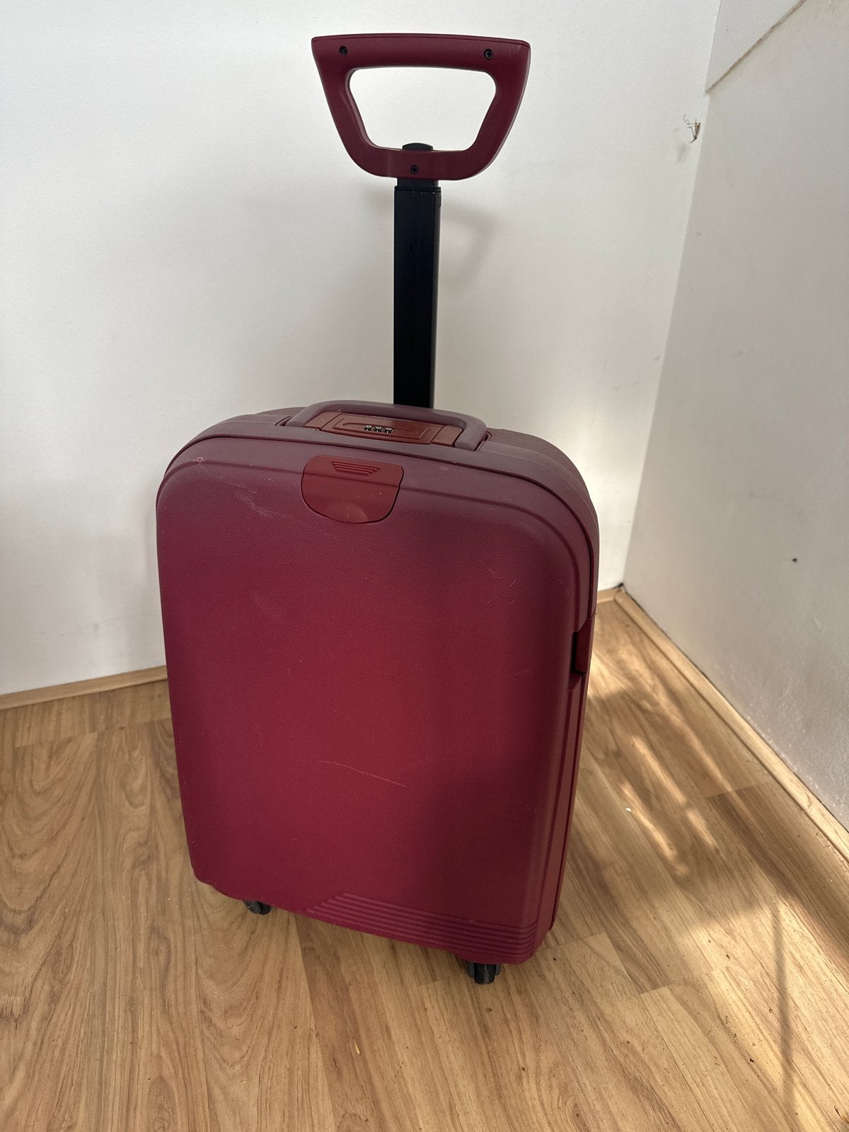 Oakman Koffer - Handbagage - Rood, 40 tot 60 cm, 30 cm of meer, Gebruikt, Ophalen of Verzenden