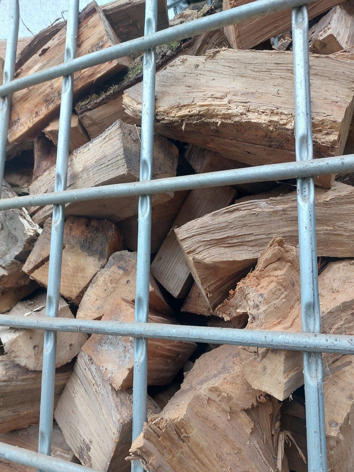 Haardhout brandhout droog en gekloofd €160/ 1.2m3, 6 m³ of meer, Ophalen of Verzenden, Eikenhout, Blokken