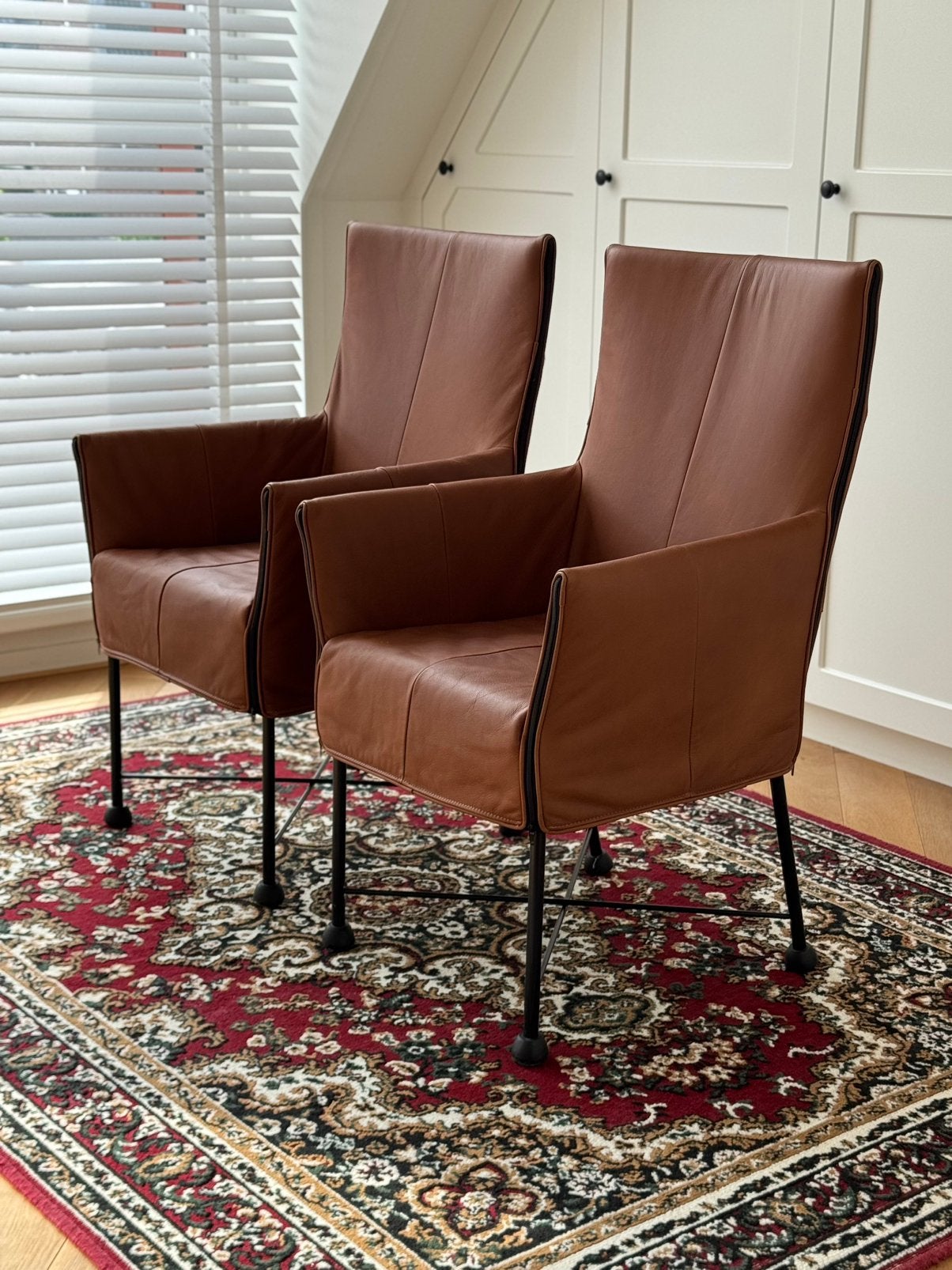 6x Montis CHAPLIN eetkamerstoel, kleur naar keuze, Ophalen, Overige kleuren, Montis, design, tijdloos, klassiek, Leer