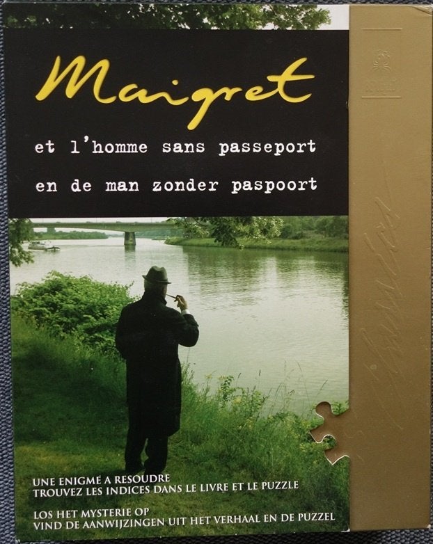 Maigretpuzzel - de man zonder paspoort (verhaal + puzzel), Ophalen of Verzenden, Zo goed als nieuw, Georges Simenon