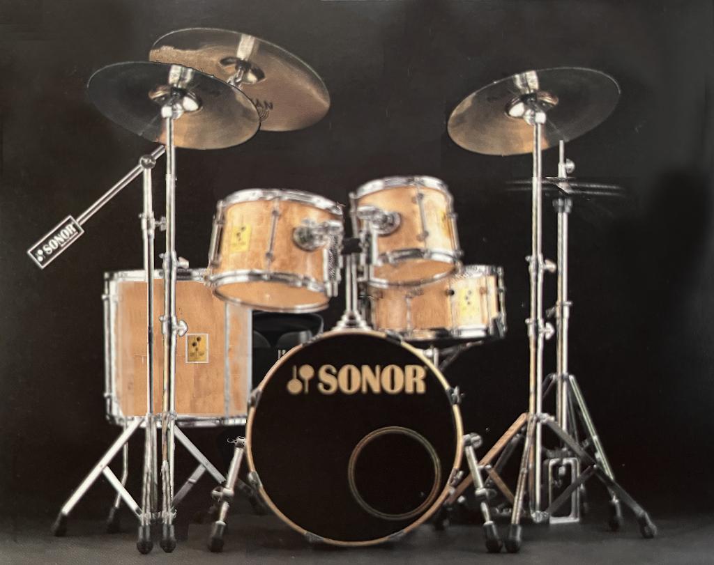 Sonor Force 3000 type 025 blank hout met toebehoren, Muziek en Instrumenten, Drumstellen en Slagwerk, Ophalen, Gebruikt, Sonor