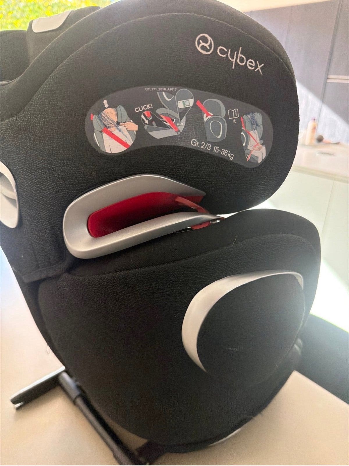 Cybex autostoel - (15-36 kg), 15 t/m 36 kg, Gebruikt, Autogordel, Zijbescherming
