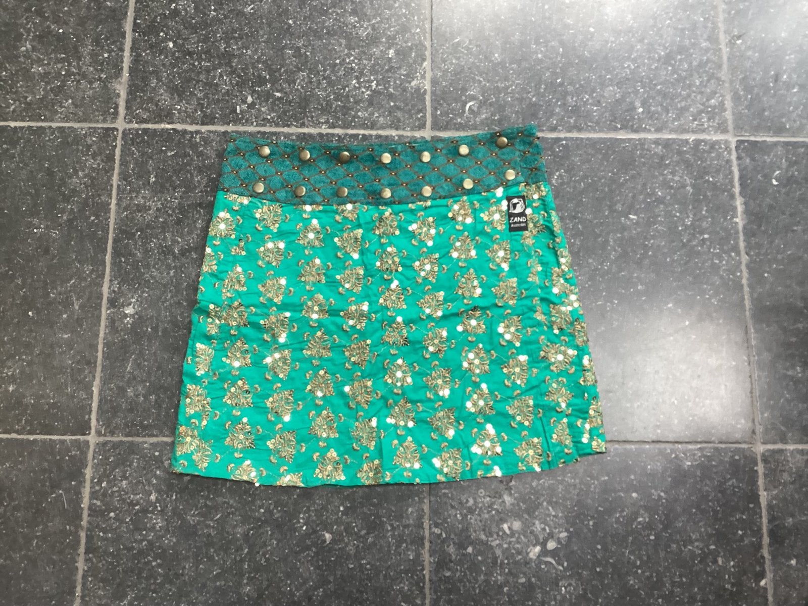 Prachtige dubbelzijdige rok van Zand Amsterdam, alle maten, Kleding | Dames, Maat 38/40 (M), Blauw, Ophalen of Verzenden, Gedragen