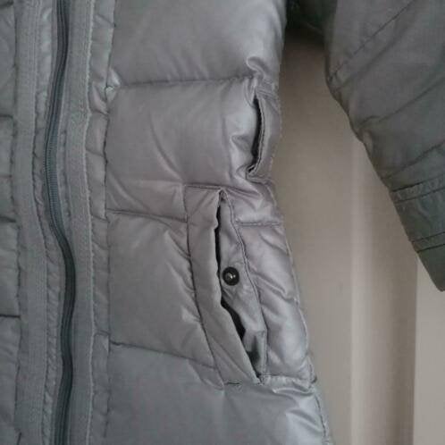 Airforce zilveren gewatteerde parka winterjas 4jr 104 37143, Airforce, Gebruikt, Meisje, .