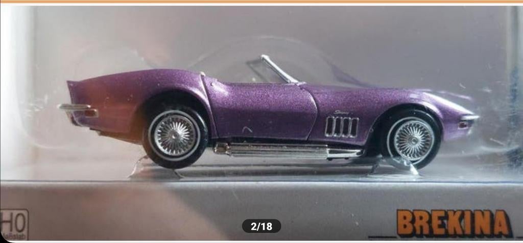 H0LK 0507 DIVERSE CHEVROLETS 1/87., Hobby en Vrije tijd, Modelauto's | 1:87, Ophalen of Verzenden, Nieuw, Auto, Brekina