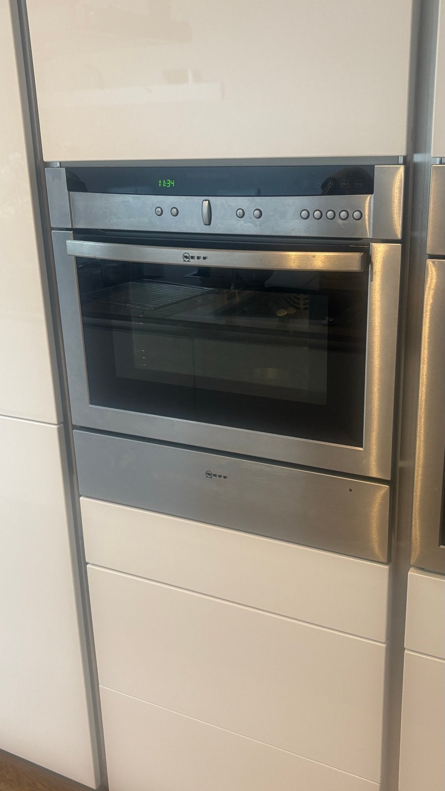 Neff HLHB36-2 Inbouw Combi-stoom oven - Gebruikt, Ophalen, Gebruikt, Neff, Combi-oven
