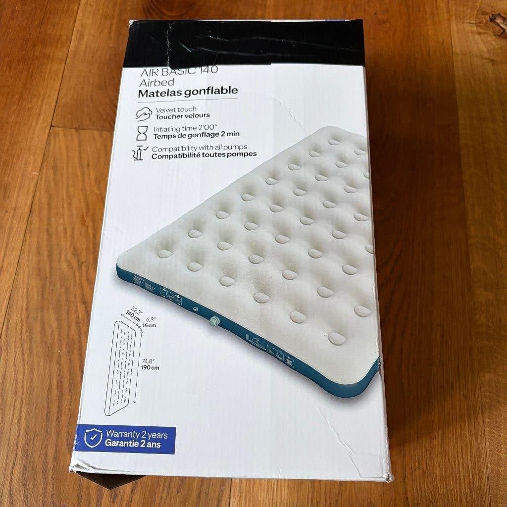 Airbasic 140 Luchtbed - Decathlon, Caravans en Kamperen, Ophalen of Verzenden, Zo goed als nieuw, 2-persoons