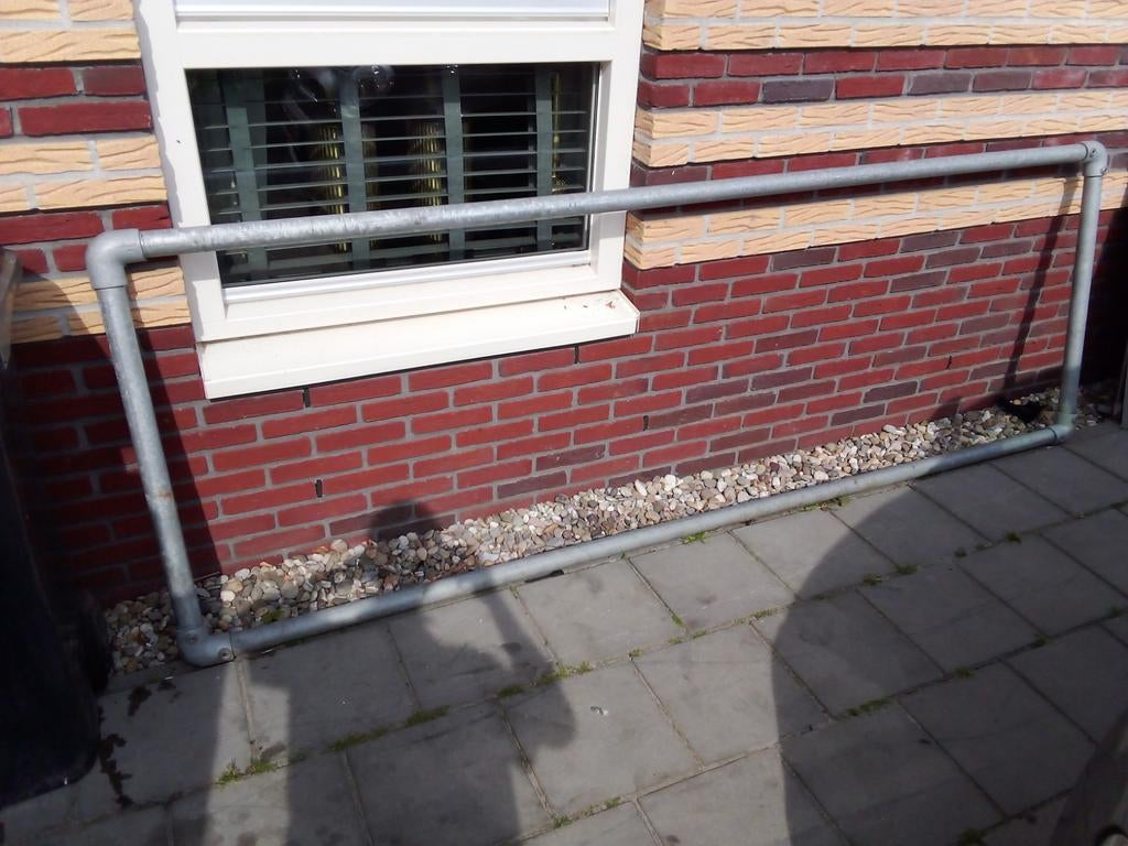 Stevig frame voor spandoek of reclamebord, Ophalen, Gebruikt, IJzer