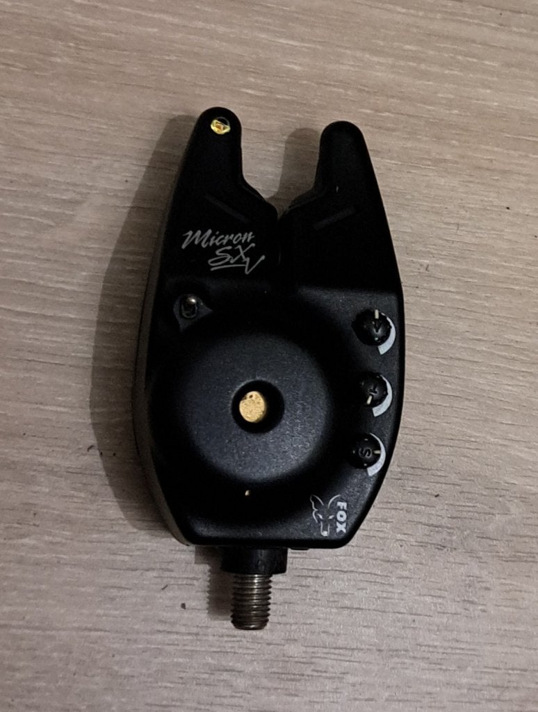 2 stuks Fox micron beetmelders + box., Ophalen of Verzenden, Gebruikt, Overige typen