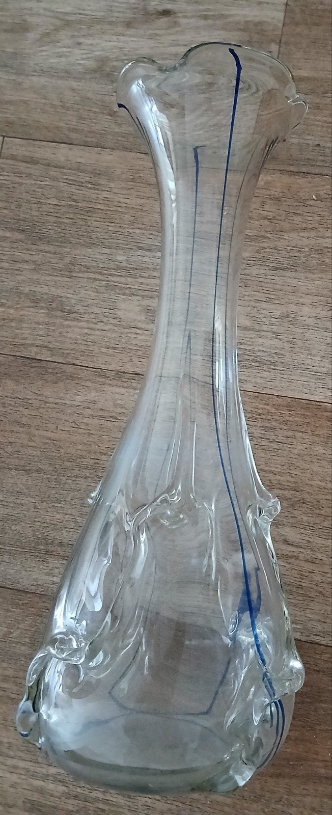 Vaas, Huis en Inrichting, Woonaccessoires | Vazen, Ophalen of Verzenden, Zo goed als nieuw, Glas