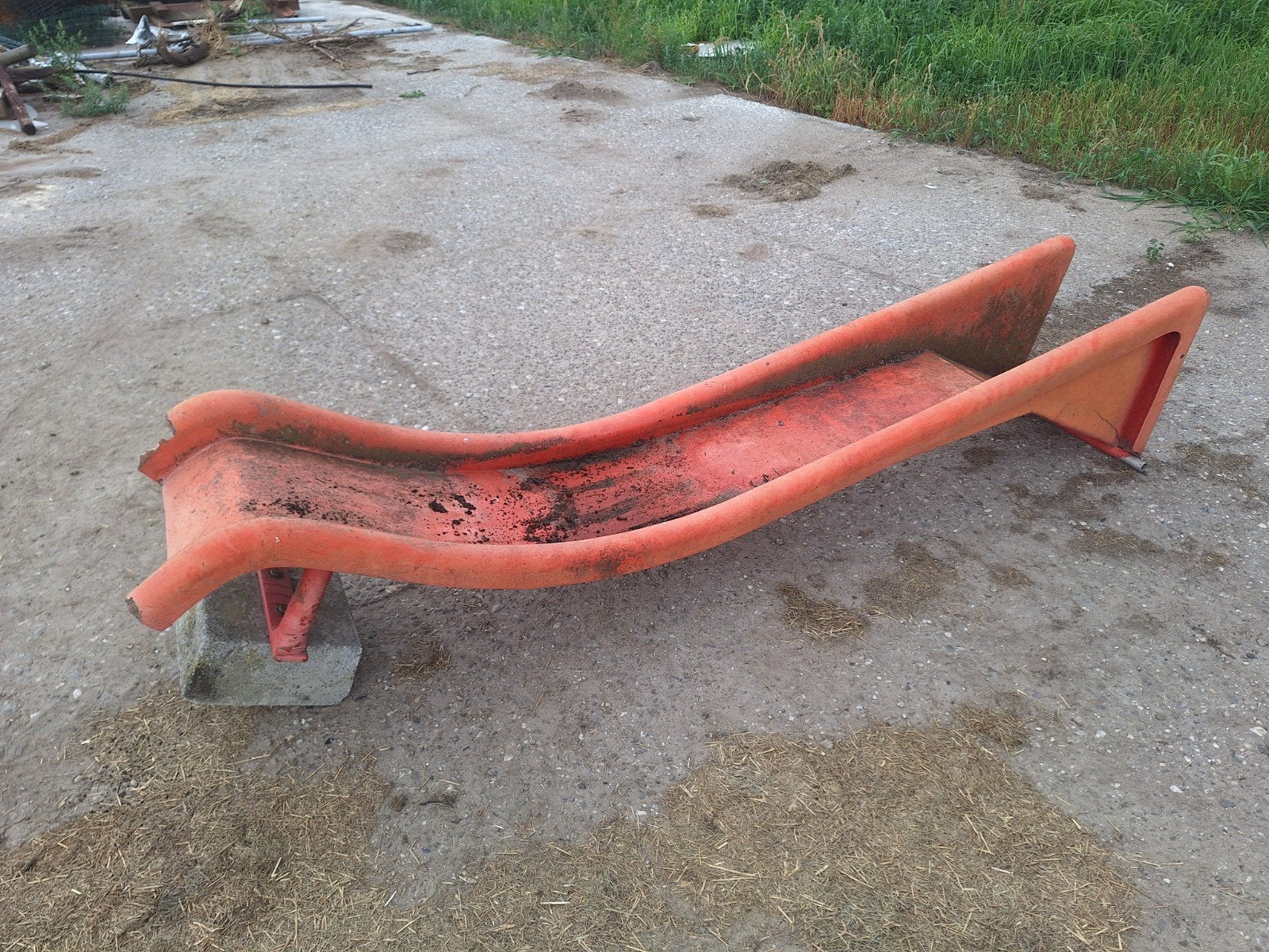 Gebruikte glijbaan voor speeltuin of tuin, Ophalen, Gebruikt