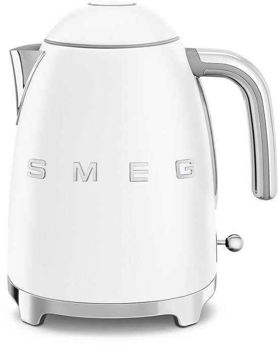 SMEG KLF03 waterkoker mat wit – Retourdeal, Info@mystore.nl, 1 tot 2 liter, Nieuw, Bruggestraat 18