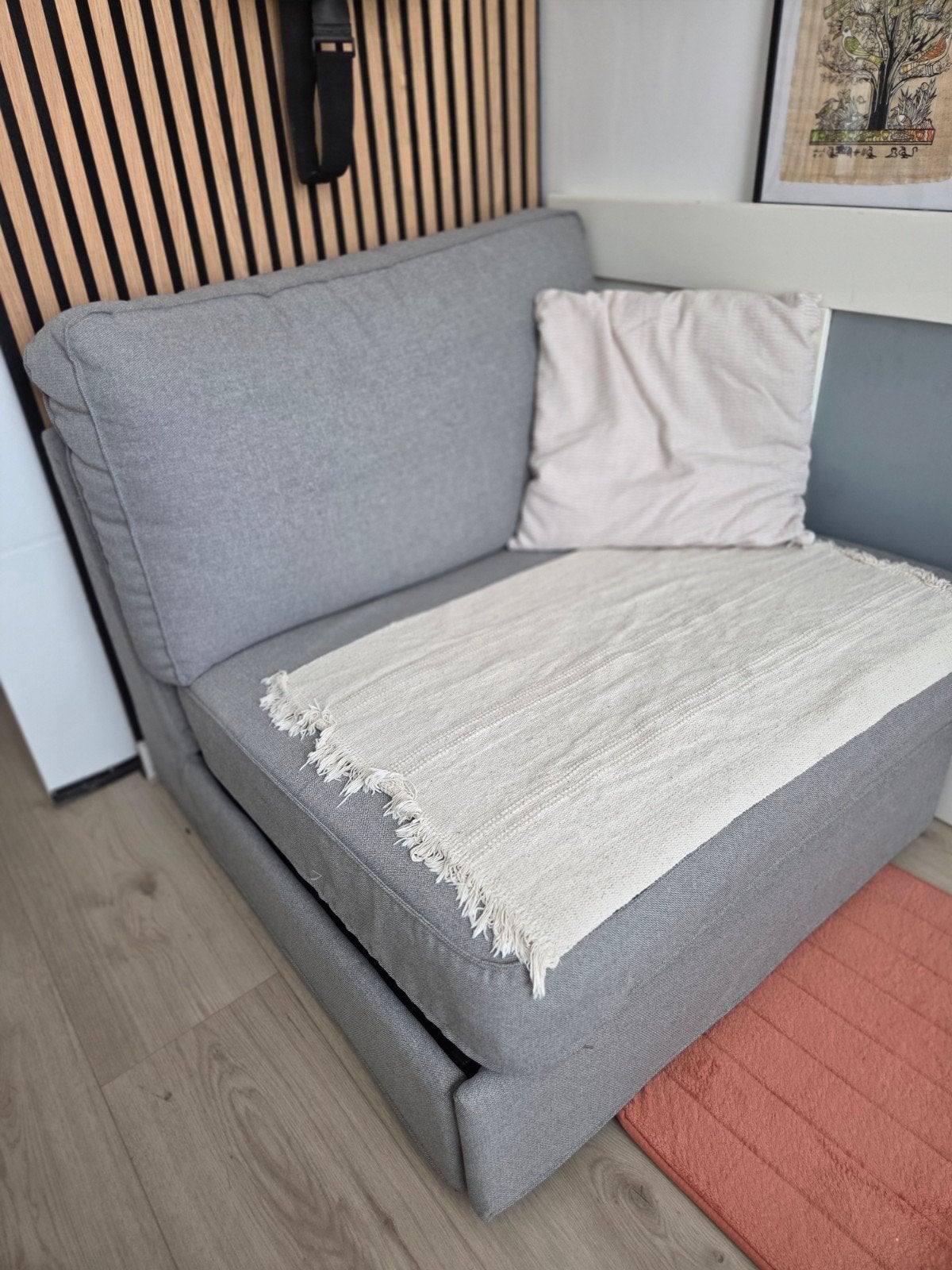 Ikea Kivik slaapbank - Zo goed als nieuw, 150 tot 200 cm, Tweepersoons, 75 tot 100 cm, Ophalen of Verzenden