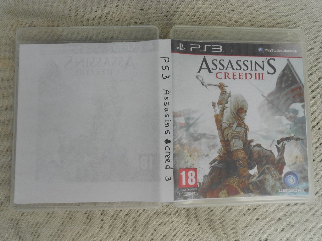 Assasin's Creed game voor PS3, in doos zonder boekje. 18 ja, Spelcomputers en Games, Games | Sony PlayStation 3, Gebruikt, Vanaf 18 jaar