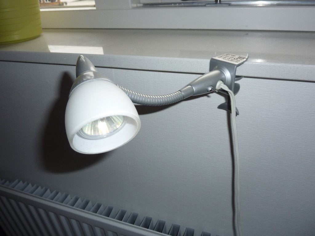 Handige Lamp met schroefklem, Ophalen of Verzenden, Overige typen
