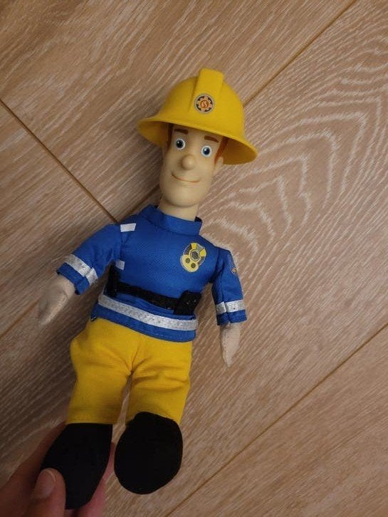 Brandweerman Sam pop, Ophalen of Verzenden, Zo goed als nieuw